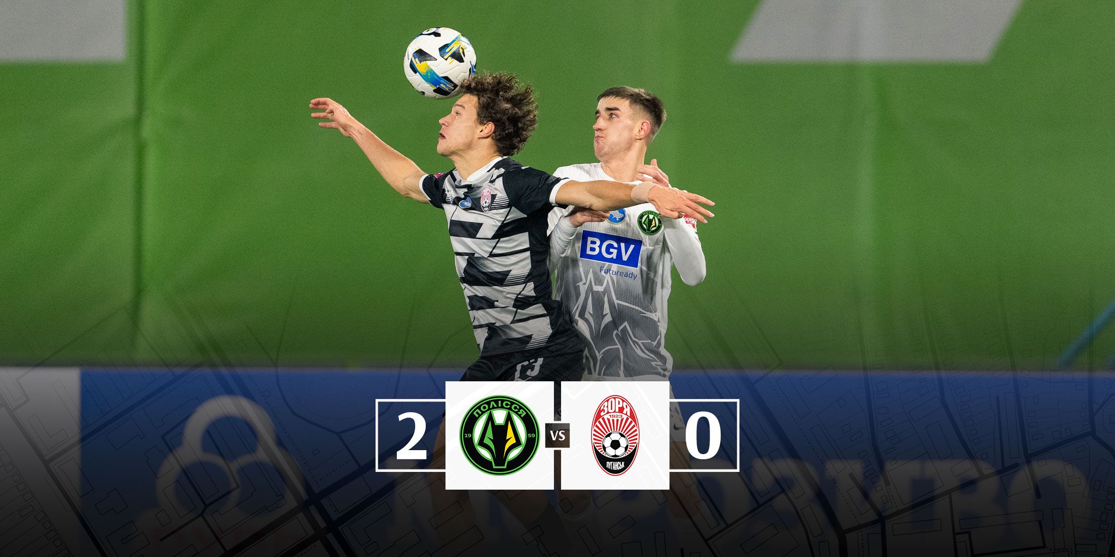 "Polissia vs Zorya: match statistics