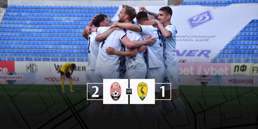 "Zorya vs. Left Bank: match statistics