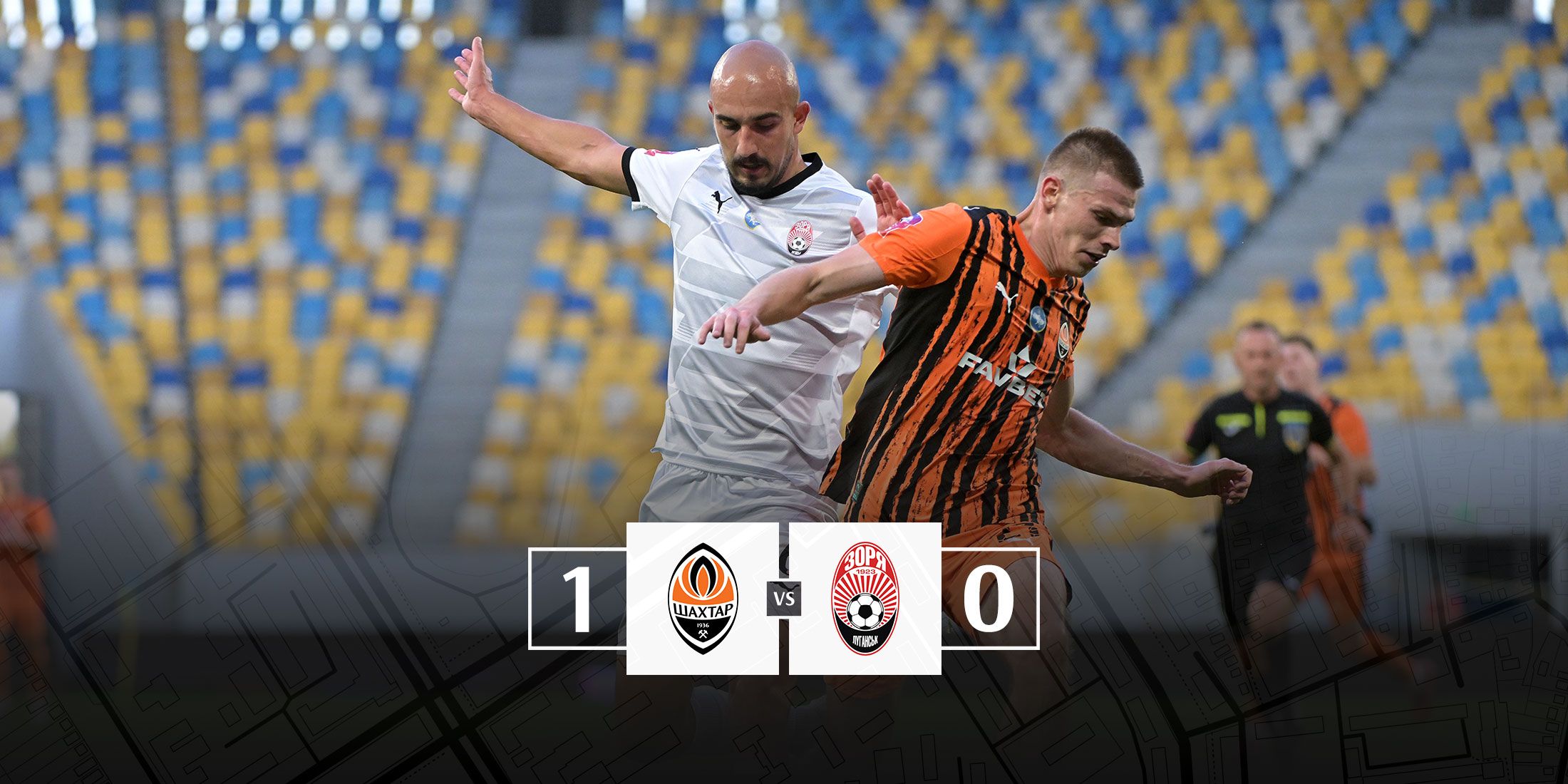 "Shakhtar vs Zorya: match statistics
